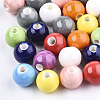 Handmade Porcelain Beads PORC-S499-01B-M-1