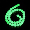 Synthetic Luminous Stone Beads Strands LS-G-L582-01C-5