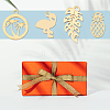 32Pcs 8 Style 304 Stainless Steel Pendants STAS-DC0012-99-7