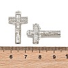 Easter Brass Micro Pave Clear Cubic Zirconia Pendants CU-CBADC6C-10P-02-3