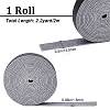 Flat Microfiber Imitation Leather Cord LC-WH0006-07A-02-2