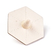 Unfinished Spinning Tops WOOD-WH0100-09-2