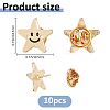 10Pcs Enamel Pins JEWB-FH0002-94-2