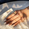 925 Sterling Silver Adjustable Finger Rings for Women RJEW-H257-05G-3