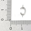 304 Stainless Steel Letter Connector Charms STAS-M108-01P-03-3