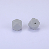 Hexagonal Silicone Beads SI-JX0020A-99-1