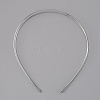 Alloy Double Hair Band Findings AJEW-WH0304-25A-P-1