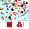 60Pcs Baking Paint Opaque Acrylic Beads OACR-SP0001-91-2