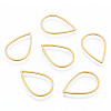 201 Stainless Steel Linking Rings LS-STAS-N090-T17-2-2