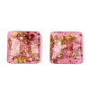 Transparent Resin Cabochons CRES-P019-05E-3