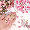 100cs Large Hole Resin European Beads RESI-PA0001-22B-3