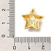 Rack Plating 
Brass Micro Pave Cubic Zirconia Pendants KK-I722-05G-M-3