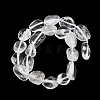 Natural Quartz Crystal Beads Strands G-K395-B01-02-3