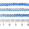 Transparent Painted Glass Beads Strands X1-DGLA-A034-T3mm-A01-3