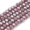 Electroplate Glass Beads Strands LS-EGLA-A034-P1mm-A12-1