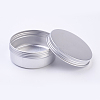 Round Aluminium Tin Cans CON-WH0010-02P-150ml-2