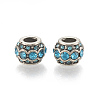 Alloy European Beads MPDL-S066-046-2