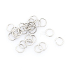 Tarnish Resistant 304 Stainless Steel Open Jump Rings STAS-J013-6x0.9mm-01-1