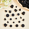 50Pcs 5 Styles Silicone Hole Plugs AJEW-GF0011-62G-3