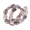 Natural Baroque Keshi Pearl Beads Strands PEAR-S020-K12-3