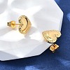 304 Stainless Steel Stud Earrings for Women EJEW-L296-078G-3