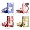 Magibeads 12Pcs 6 Color Rectangle Paper Candy Bags CARB-MB0001-09-9