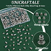 210Pcs 7 Styles Tibetan Style Alloy Bead Cap & Cone FIND-UN0015-64-5