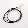 Rubber Necklace Cord X-NJEW-NFS074-1-1
