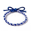 Polyester Braided Cord Bracelet BJEW-B065-03-2