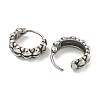 316 Surgical Stainless Steel Hoop Earrings EJEW-D096-09F-AS-2