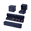 DICOSMETIC 2Pcs 2 Styles PU Leather Jewelry Storage Boxes Set with Velvet Inside CON-DC0001-06-8