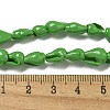 Spray Painted Natural Spiral Shell Beads Strands X1-BSHE-G039-08A-3