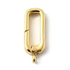 Brass Spring Gate Rings KK-I364-04G-03-1