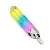 Natural Quartz Crystal Pointed Pendants G-S265-07-2