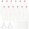 BENECREAT Column PE Plastic Squeeze Bottle KY-BC0001-10-2