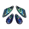 Epoxy Resin Pendants X-RESI-N045-02A-2