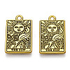 Rack Plating Alloy Pendants PALLOY-WH0103-04F-AG-1