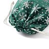 Silver Stamping Christmas Velvet Storage Bags ABAG-Q053-01B-03F-3