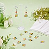 80Pcs 4 Colors  Alloy Enamel Charms FIND-DC0003-44-2