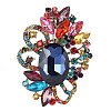 Alloy Rhinestone Brooch for Backpack Clothes PW-WG4AA4A-06-1