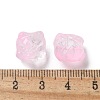 Baking Paint Transparent Glass Beads X1-GLAA-C035-01F-3