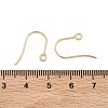 304 Stainless Steel Earring Hooks STAS-F142-01G-3