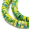 Baking Paint Synthetic Turquoise Beads Strands G-H060-02B-01-4