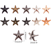 Brass Studs Rivets KK-CA0001-09-2