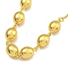 Rack Plating Brass Round Bib Necklaces for Women NJEW-C059-23G-2