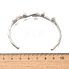 304 Stainless Steel Cuff Bangles for Women BJEW-U021-04P-5