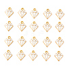 20Pcs Light Gold Alloy Enamel Charms ENAM-YW0001-36C-1