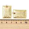 Brass Pendants KK-S526-53G-3