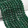 Natural Fuchsite Beads Strands G-L661-B01-8mm-B-1