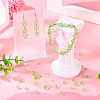 4 Strands 4 Styles Glass Beads Strands EGLA-TA0012-97B-7